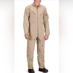 NWT Propper Poly CTTN Coverall Men's Large Regular Color Beige
